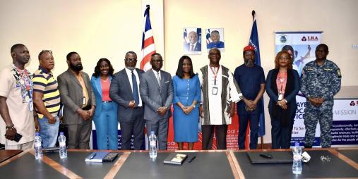 The Liberia Anti-Corruption Commission (LACC) and the Liberia Revenue Authority (LRA) held a Joint Press Conference at the LRA Headquarters to announce a Major Landmark in Public Sector Accountability