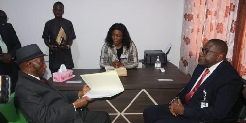 President Joseph N. Boakai Declares Assets.