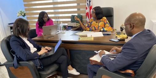 IMF Mission Team Meets with Liberia Anti-Corruption Commission(LACC)
