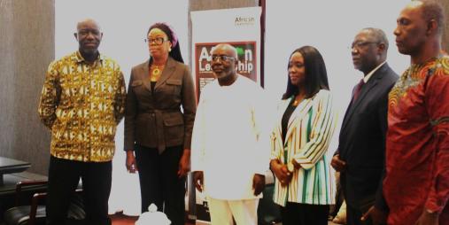 Body of Commissioners visit Speaker Hon. J. Fonati Koffa